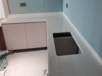 可丽耐玛瑙白厨房台面