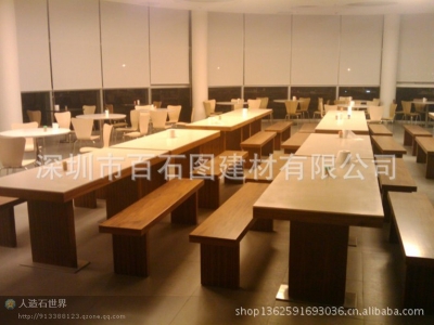 人造石餐厅台面一体成型