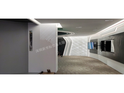 杜邦可丽耐人造石背景墙热弯成型