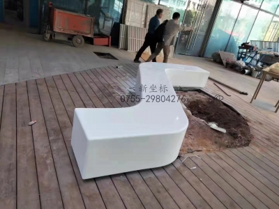 杜邦可丽耐一体成型坐凳